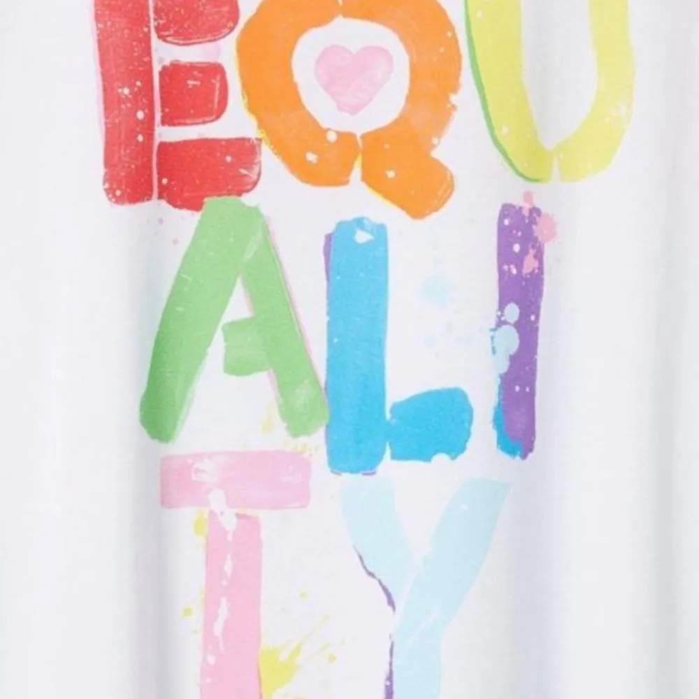 Equality Vintage Cotton Crew Neck Tee - Image 4