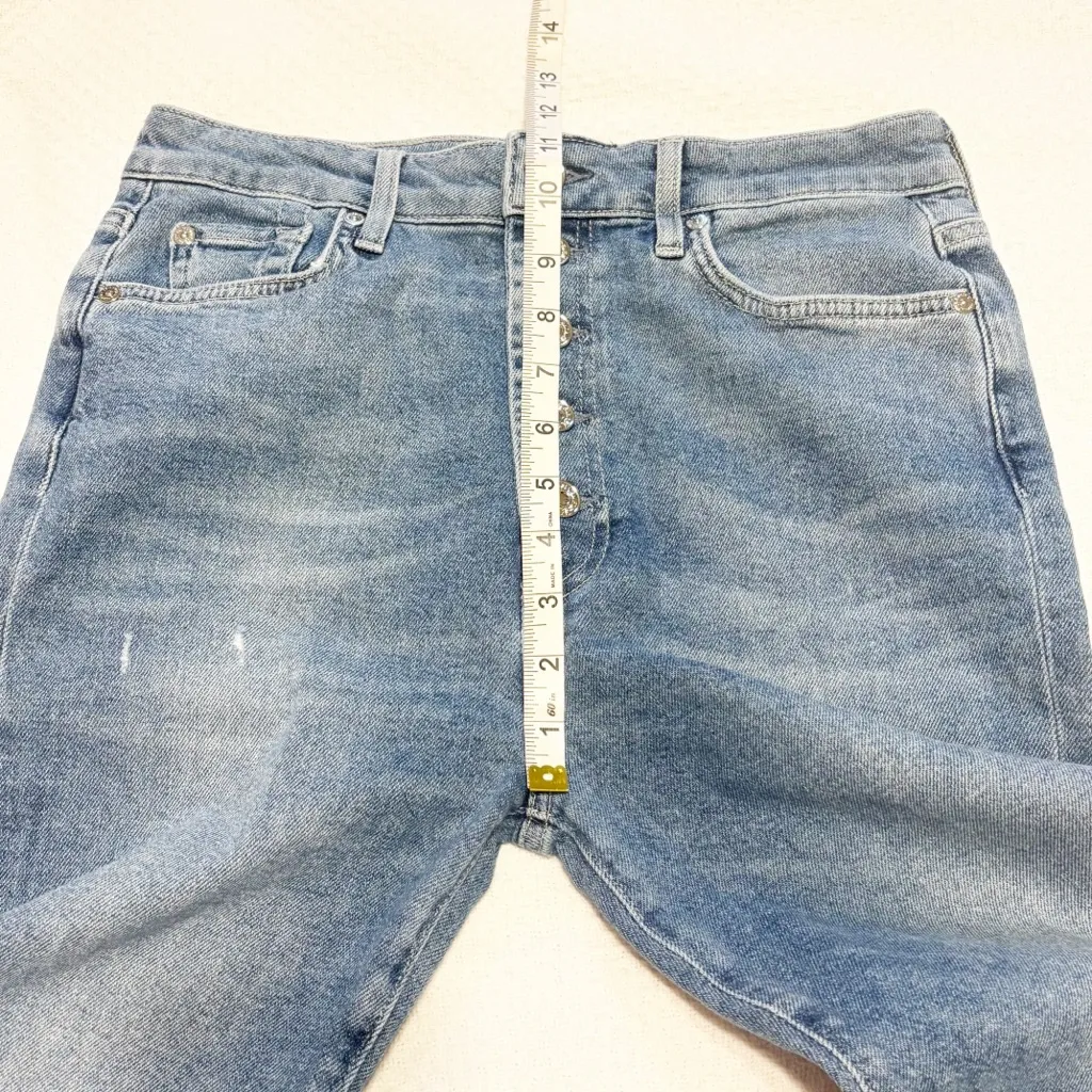 7 For All Mankind Women's Ultra High Rise Slim Kick Flare‎ Jeans size 28 - Image 8