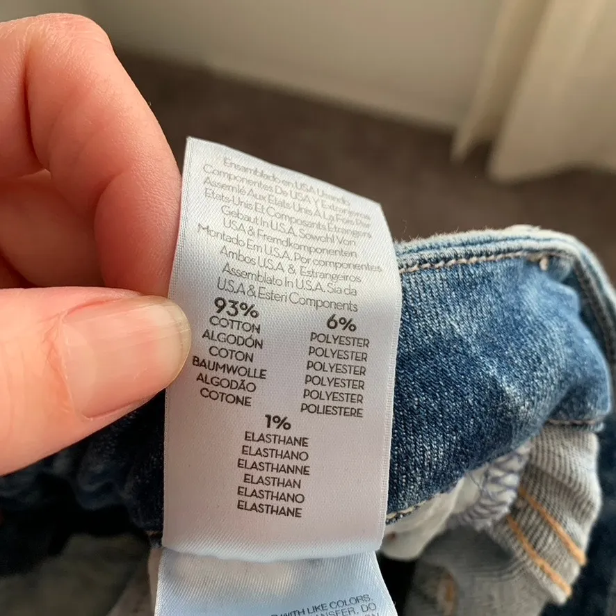 Mother Denim The Looker Ankle Fray Jean One Smart Cookie Blue Womens Size 26 - Image 13