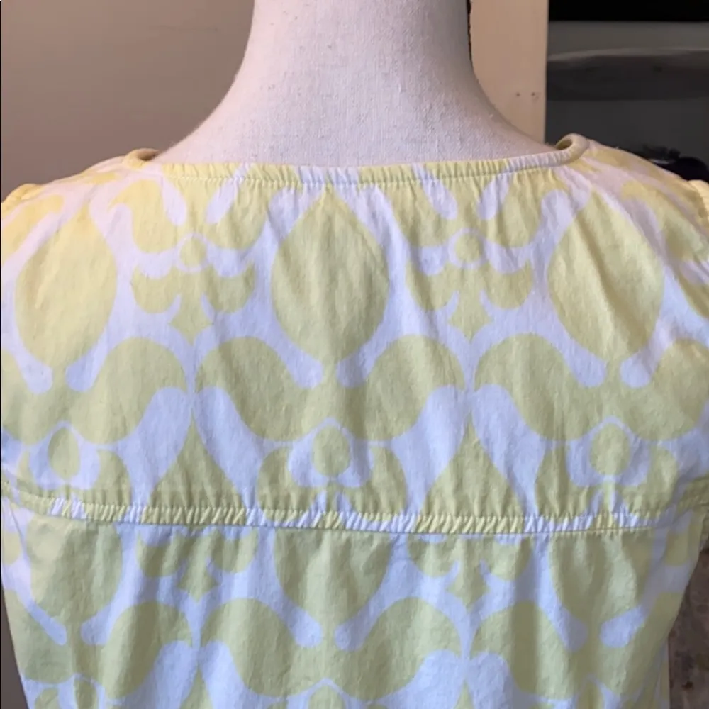 Bass by GH Bass Shift Dress Yellow Size 6 - Image 4