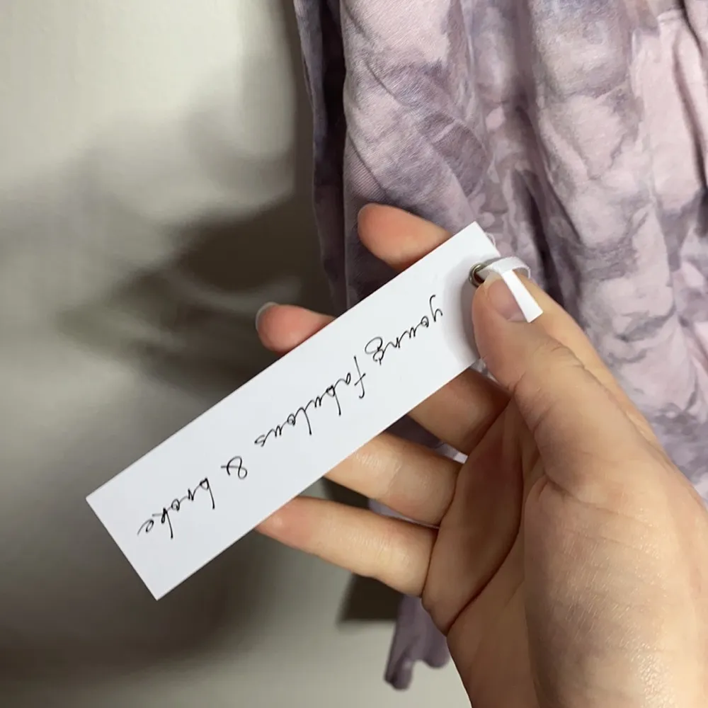 Young Fabulous and Broke Juliette grape purple tie dye sweatshirt size S - Image 9