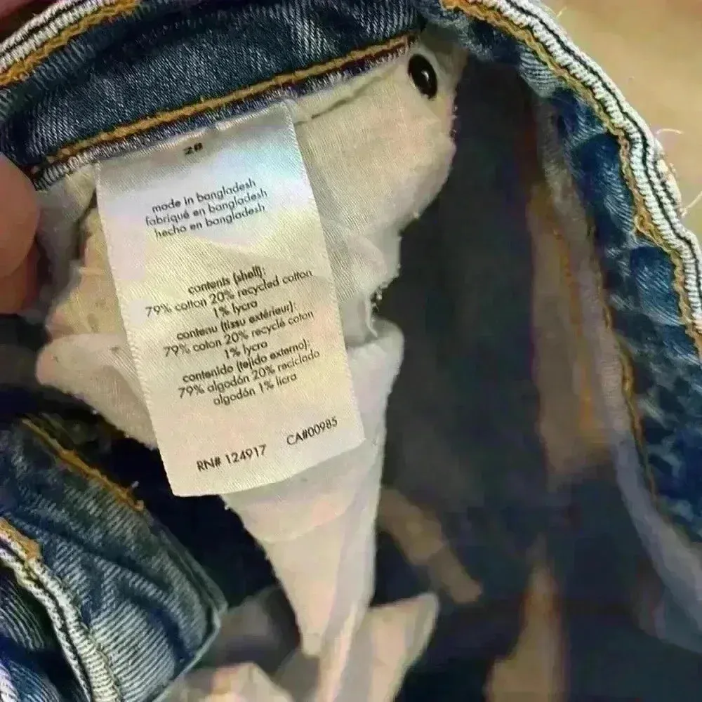 WEWOREWHAT Stiletto Slit Skinny Jeans sz 28 - Image 10