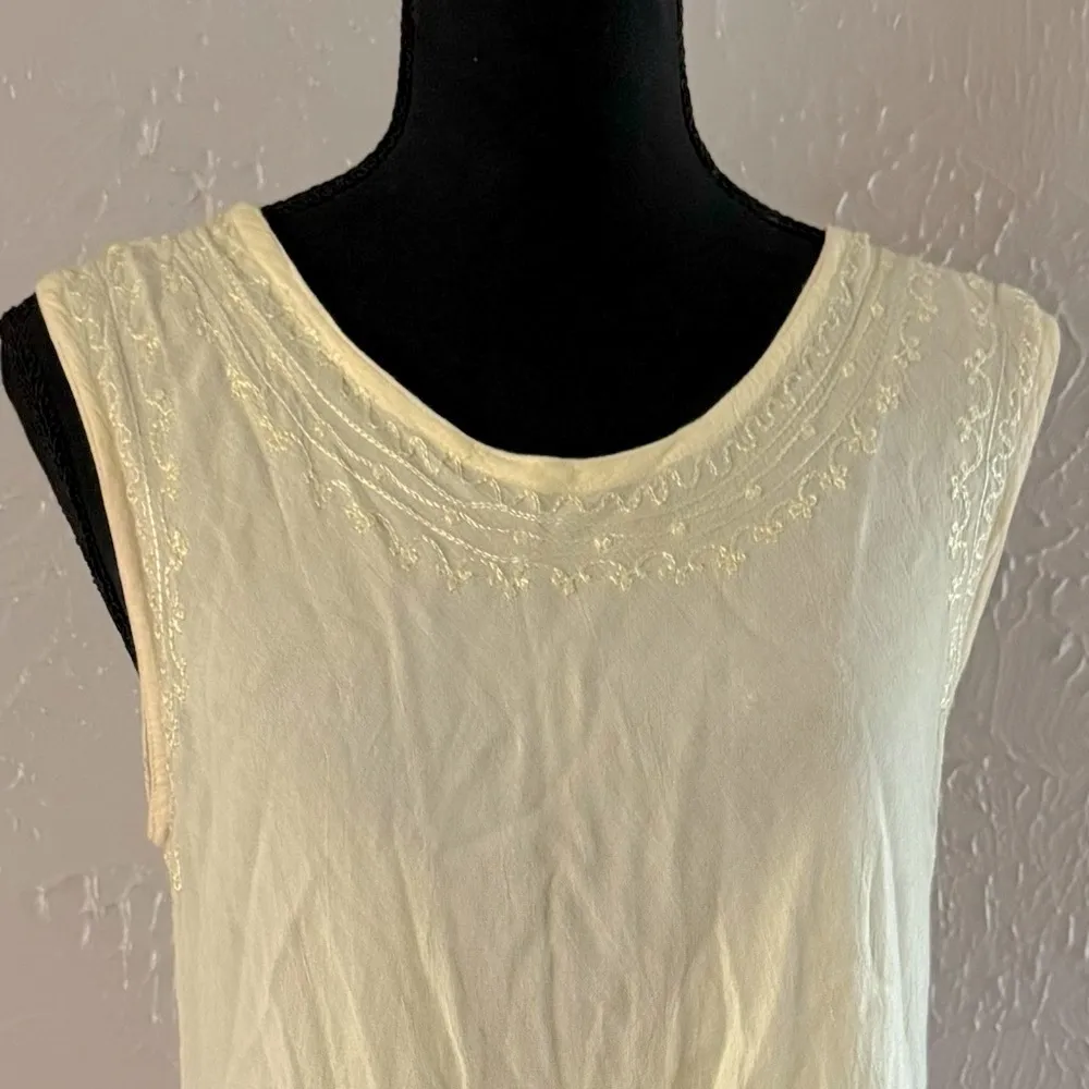 ☀️Embroidered Swim Cover-up Dress☀️ OS - Image 2