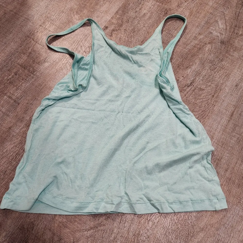 Banana Republic Blue Tank Top Size Large - Image 2