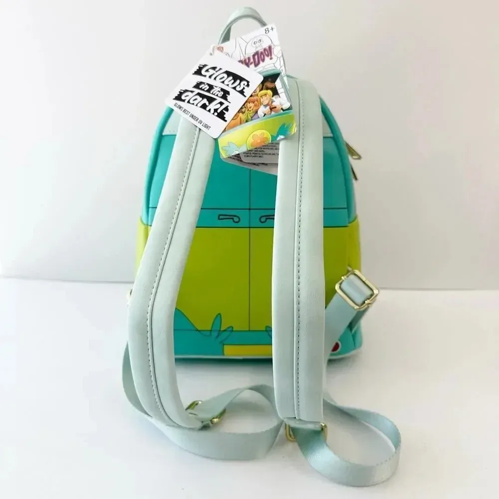 SCOOBY DOO Loungefly Mystery Machine Mini Backpack‎ GLOW IN THE DARK - Image 4