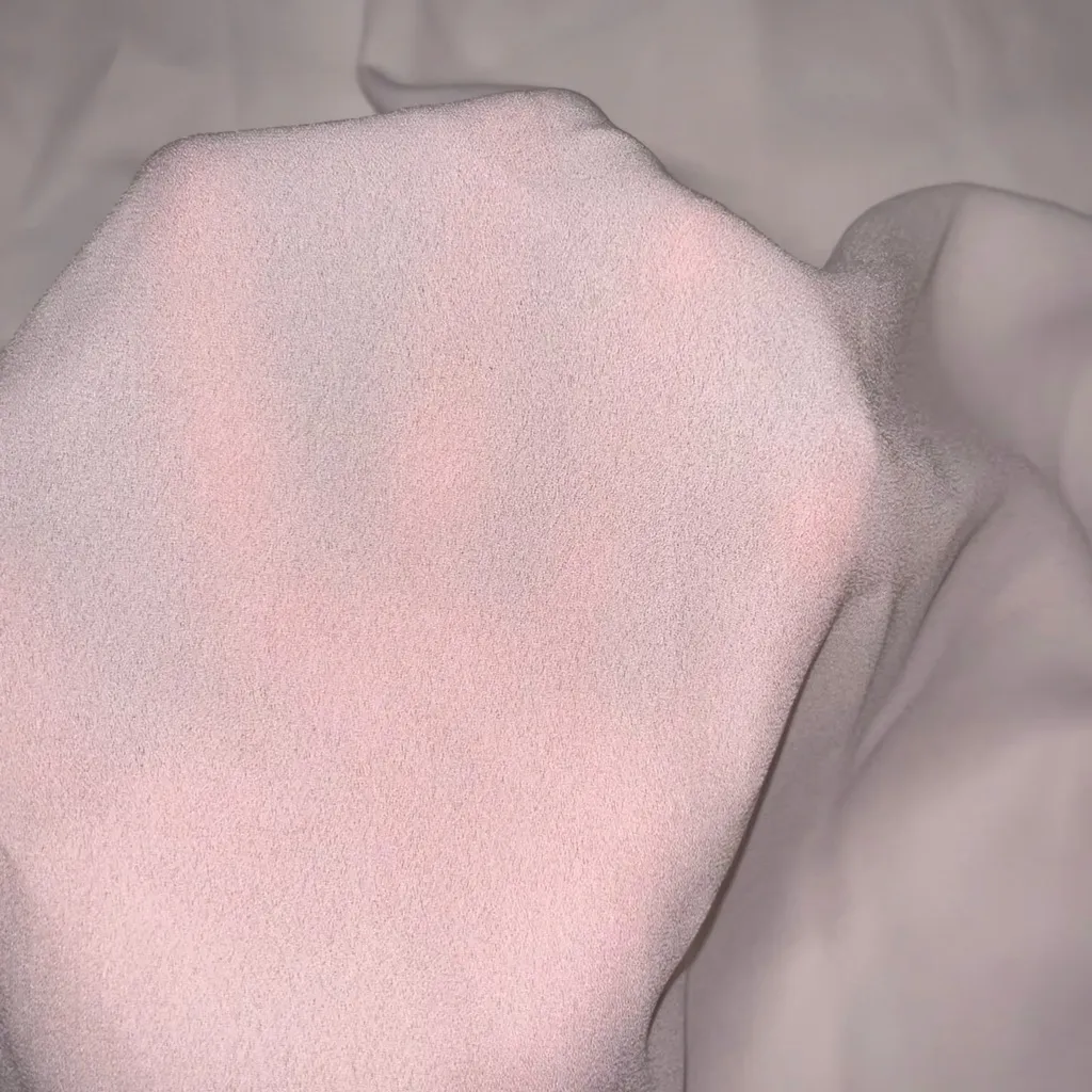 💜 NWT Simply Styled Sheer Tank Top Blouse White Size M - Image 6