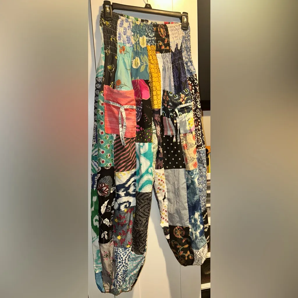 Kantha Joggers 100% Cotton Size undefined - Image 5