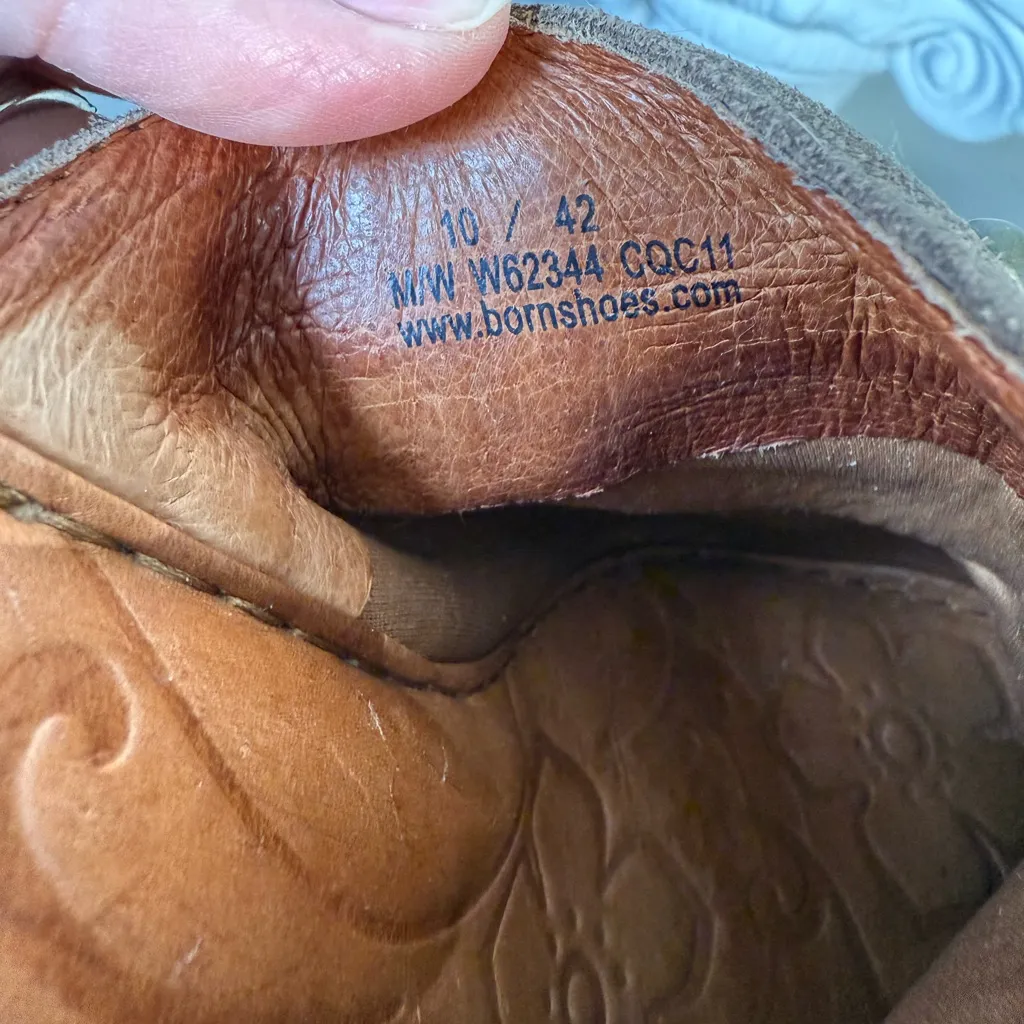 Born‎ boho suede clogs Tan Size 9 - Image 8