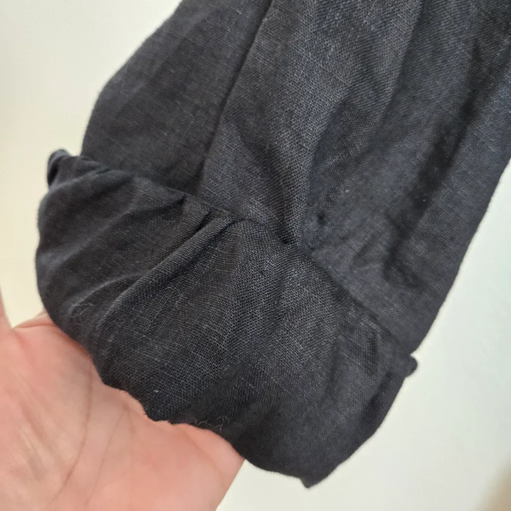 Saks Fifth Avenue Black Long Sleeve Dress Xs New With Tags - Image 9