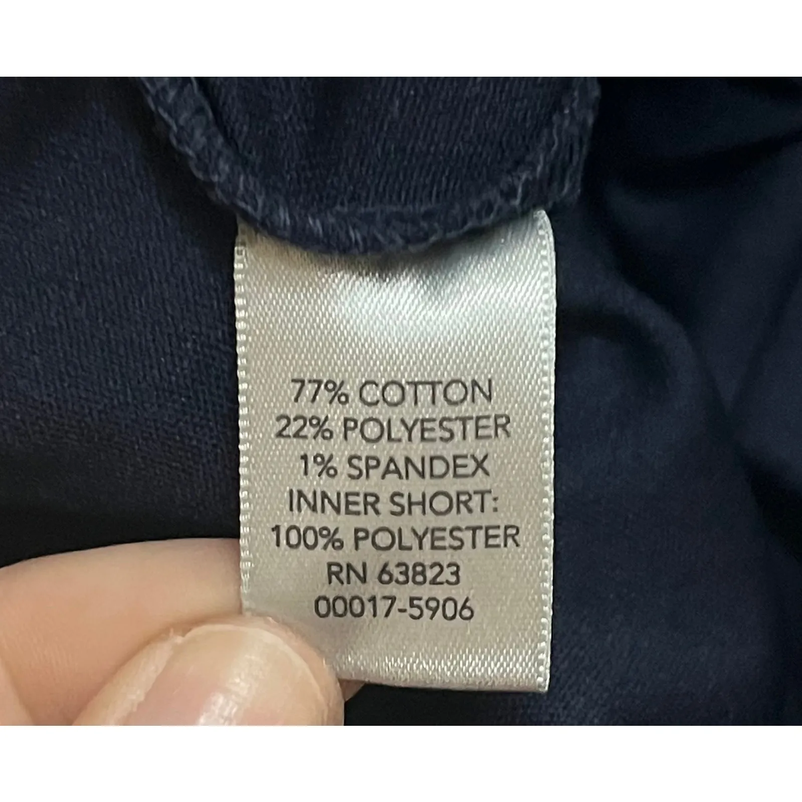 Christopher & Banks Denim Paisley Shirt with Built in Shorts - Image 9