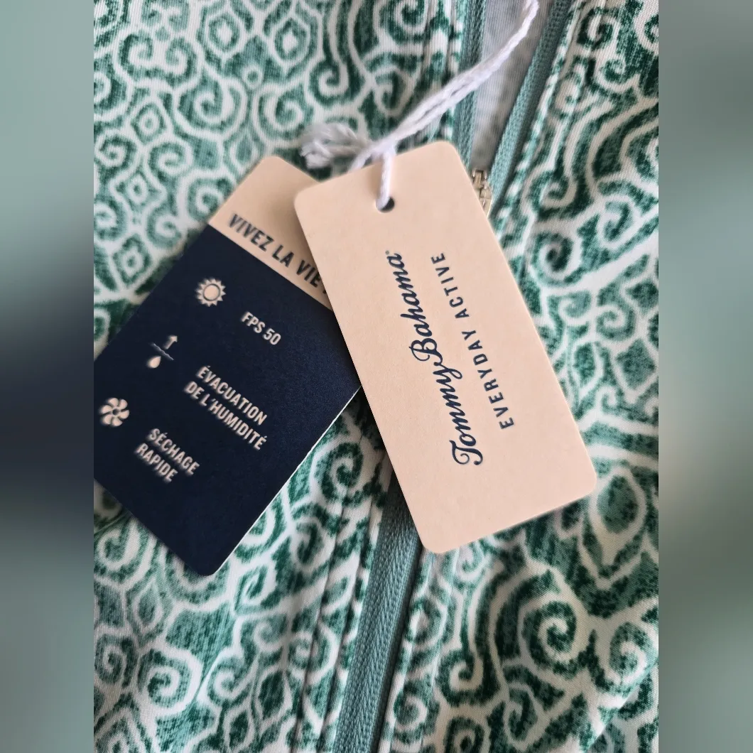 Tommy Bahamma Stylish green/white everyday active intricate patterns long sleeve - Image 9