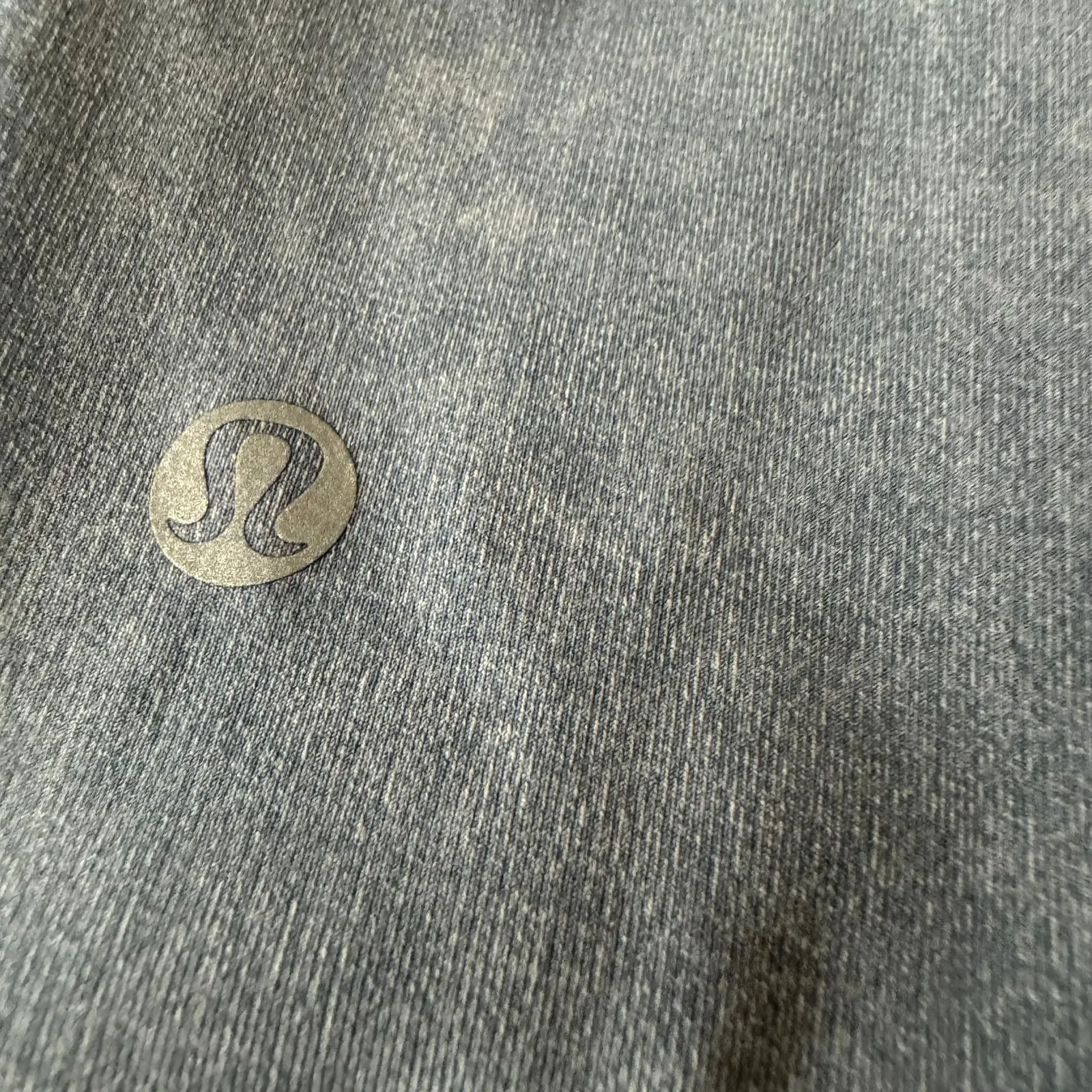 Lululemon Wunder Under Crop 23" *Ribbed Washed Moon‎ Blue Legging Size 4 - Image 10