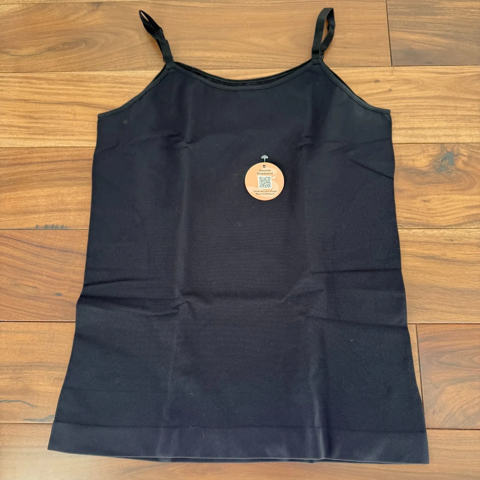 Shapermint Essentials All Day Every‎ Day Scoop Neck Cami Top Womens 3XL Black Size undefined - Image 2