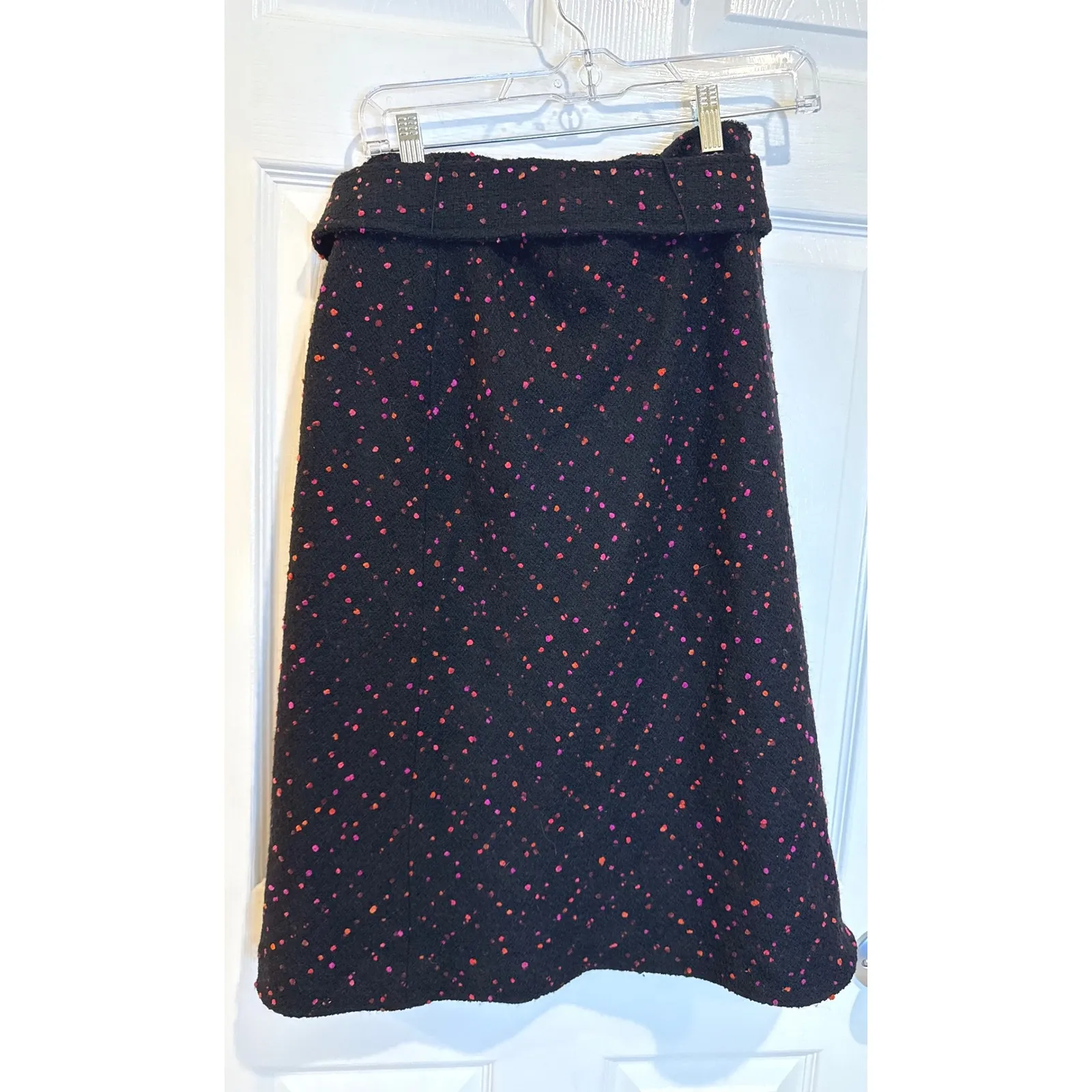 Valerie Stevens Wool Blend Skirt Belted A-Line Tweed Career Skirt Size 6‎ - Image 4