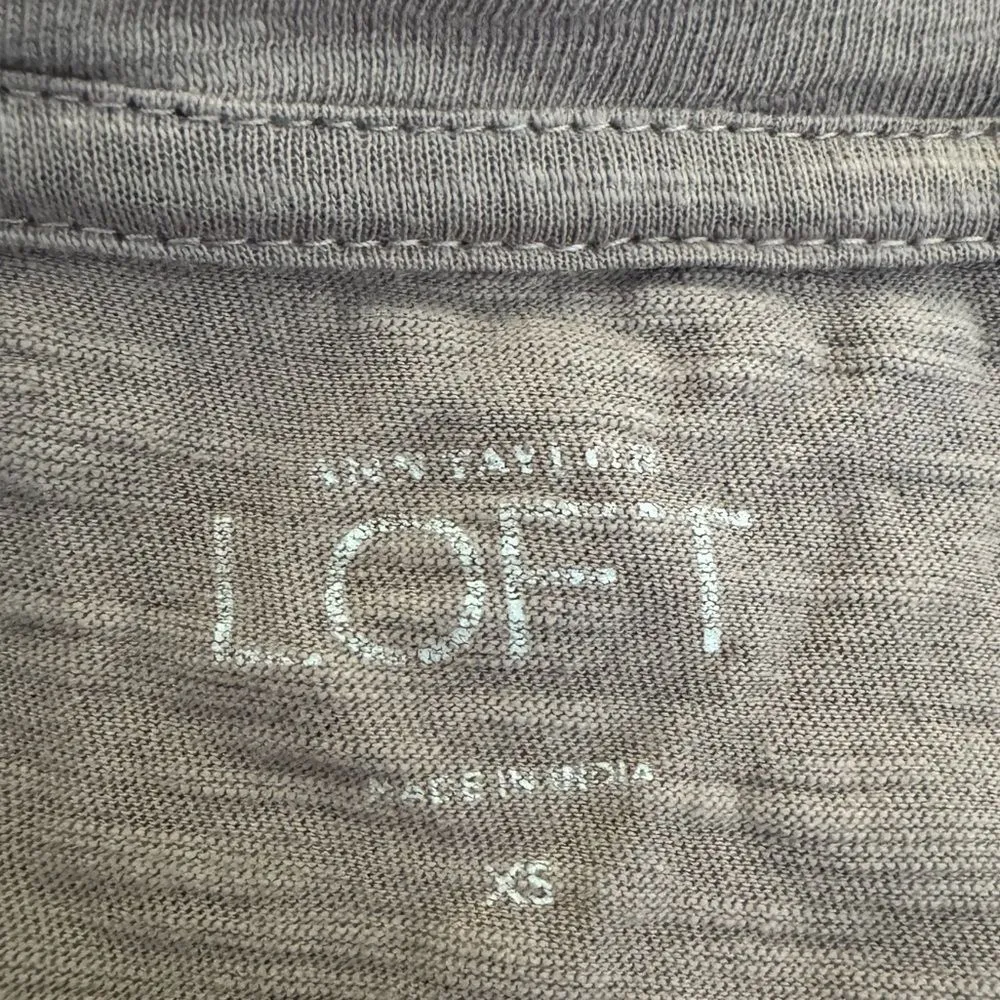 Ann Taylor LOFT Brown Sequined Blouse XS - Image 7