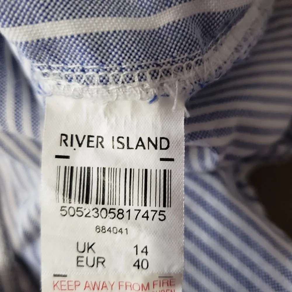 River Island Striped Asymmetrical Sleeveless Top - Image 6