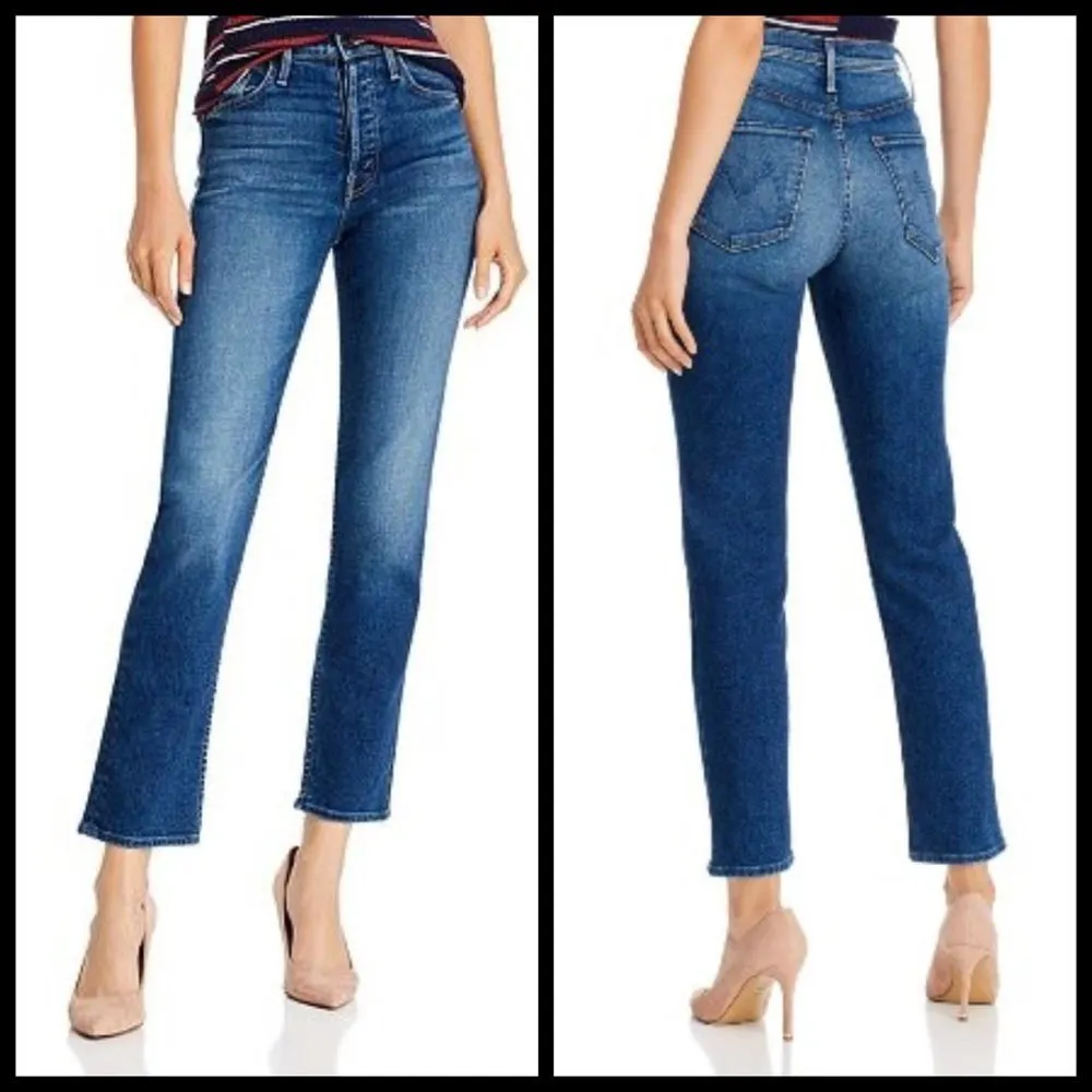 💕MOTHER💕 The Tomcat Ankle ~ Night Clubbing Blue Size 25 - Image 5