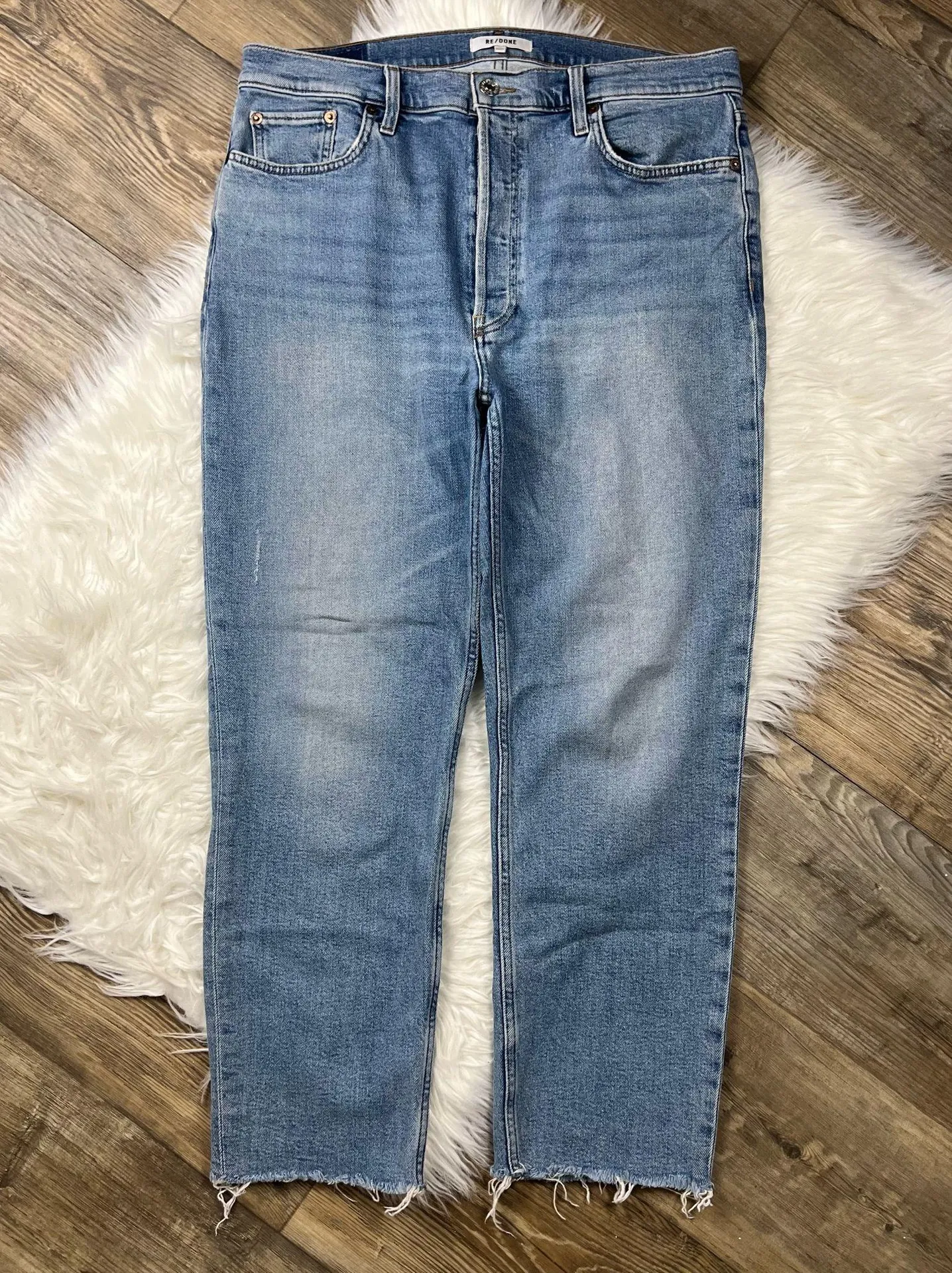 RE/DONE 70s Stove Pipe straight leg jeans  - Image 3