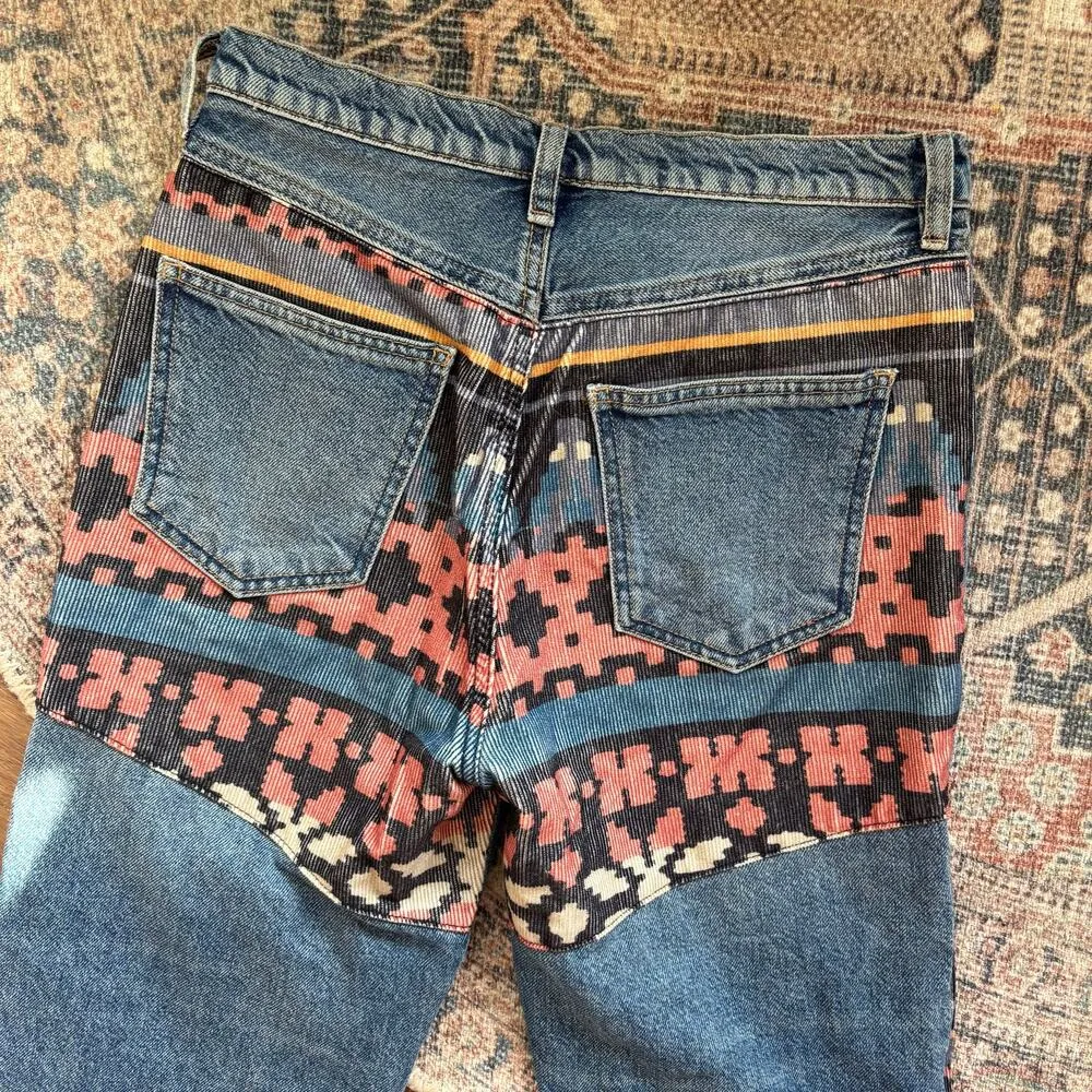 Free People Rocky Mountain Straight Leg Jeans - Image 6