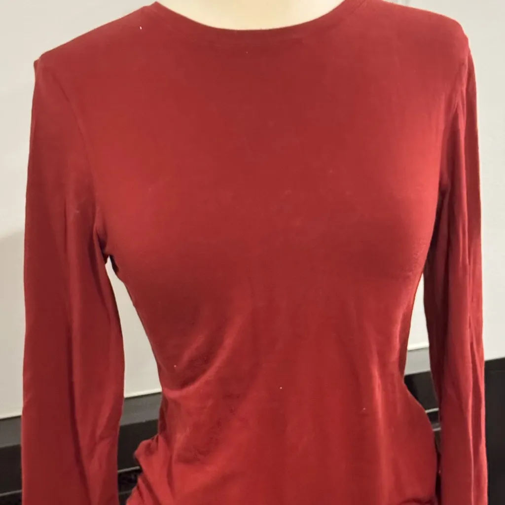 SKIMS Ribbed Leggings and Cotton Long Sleeve Jersey T-Shirt Set - Image 11