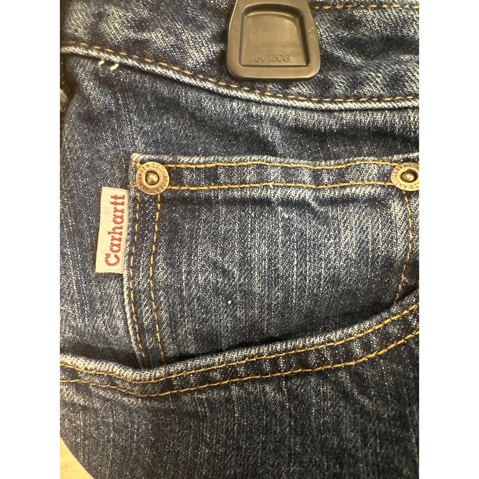 Carhartt Womens Jeans WB160 Vio Size 12x 32 western
Workwear cotton - Image 7