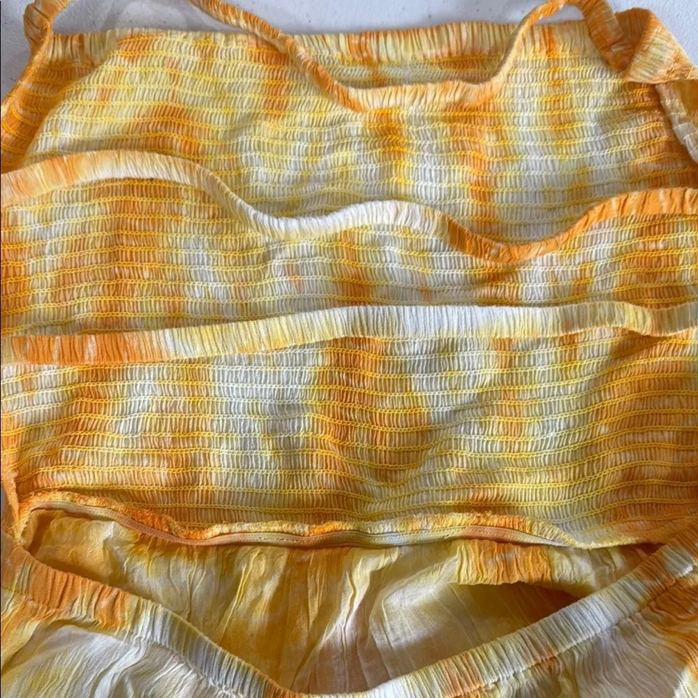 Earthbound Yellow and White Women's Skirt - Image 5