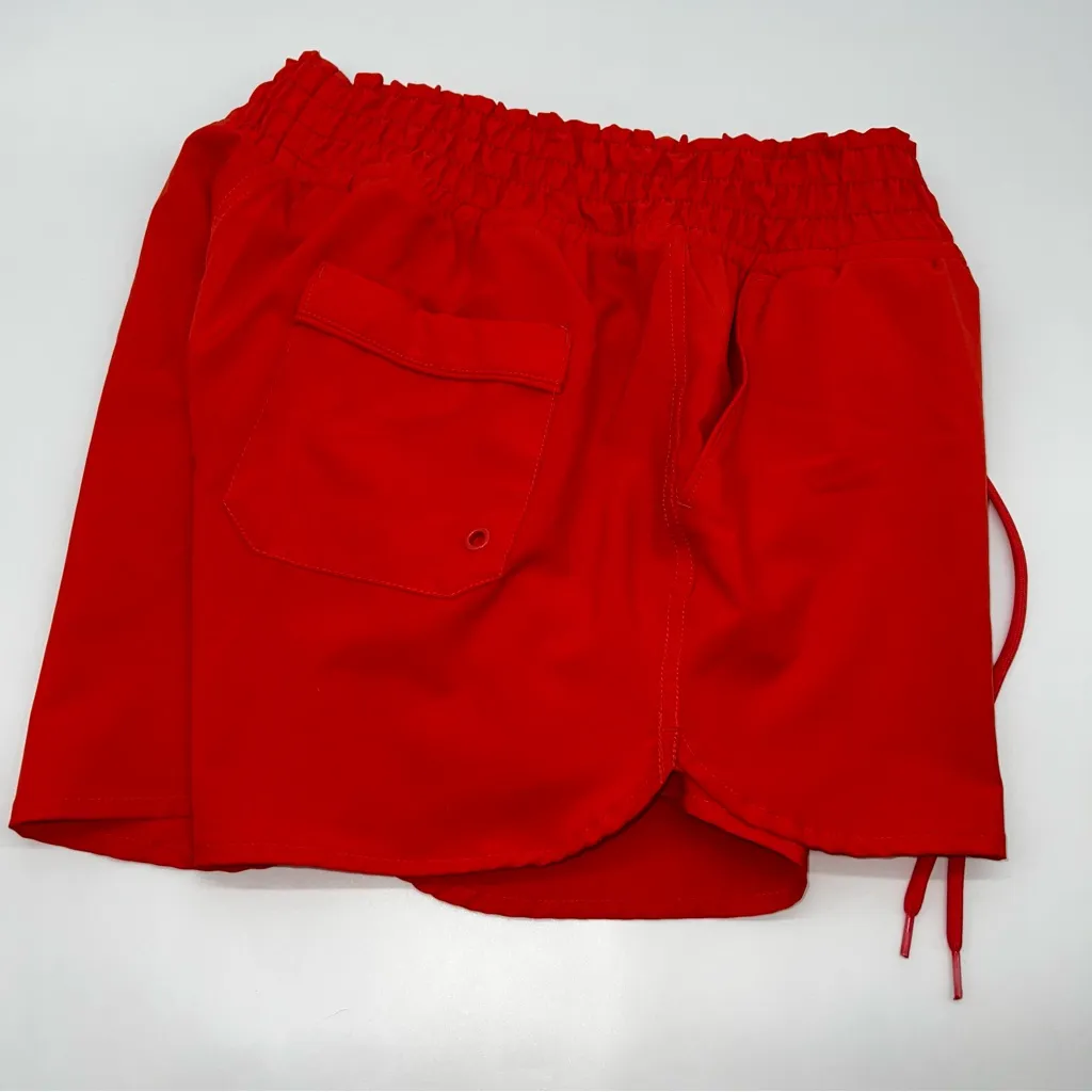 Carve Designs Vibrant Orange Athletic Shorts-Size S - Image 5