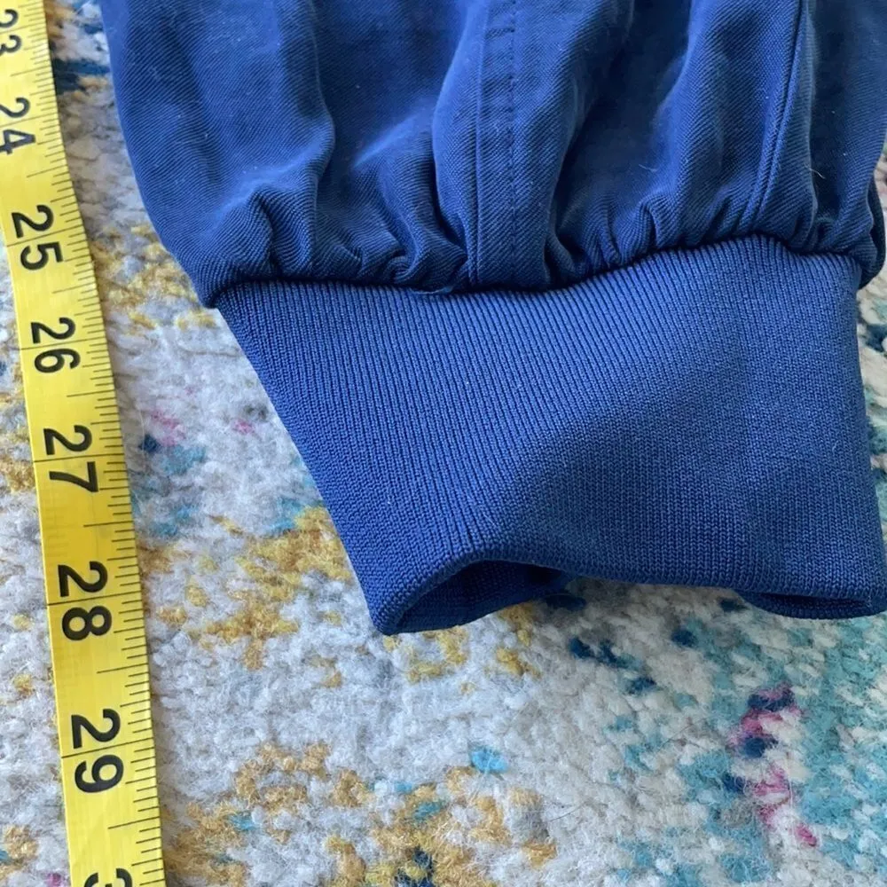 INC International Concepts navy utility jogger pants, cargo pockets. Women’s L Blue Size L - Image 9