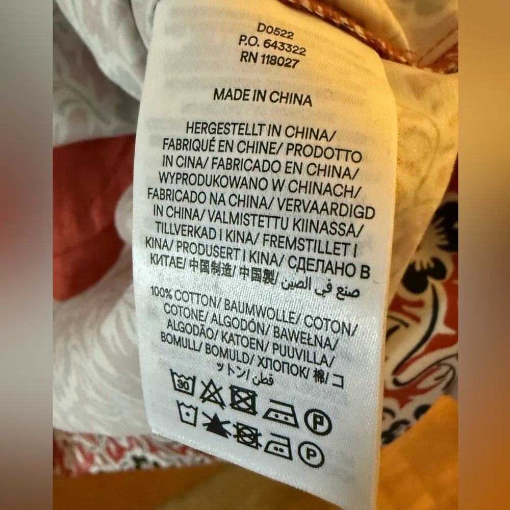 Boden Floral Dress Retro Button Up Long Sleeve Pockets NWT Women’s Size 14 14R - Image 11