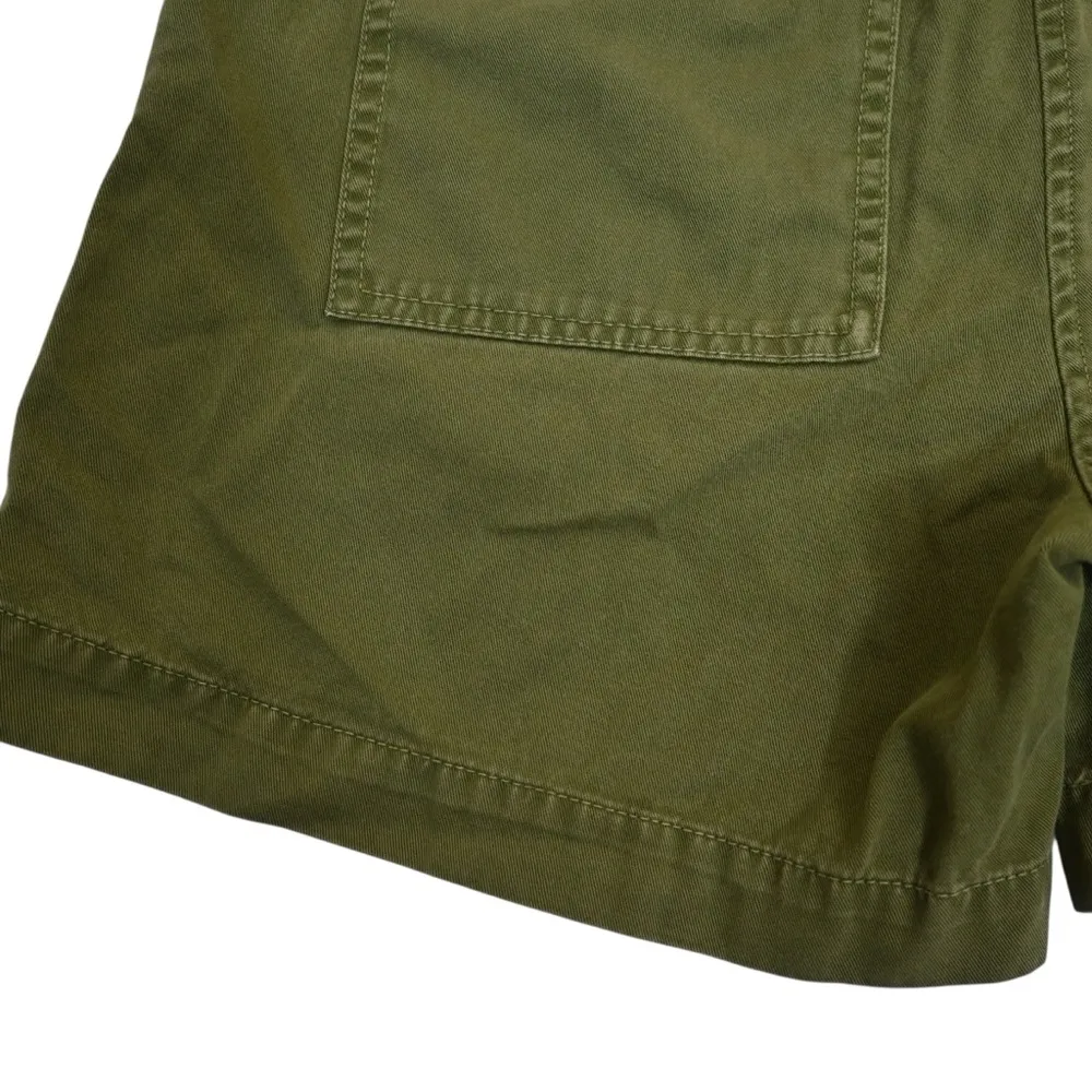 J. Crew Women's 6 Army Green Cargo Shorts - Image 6