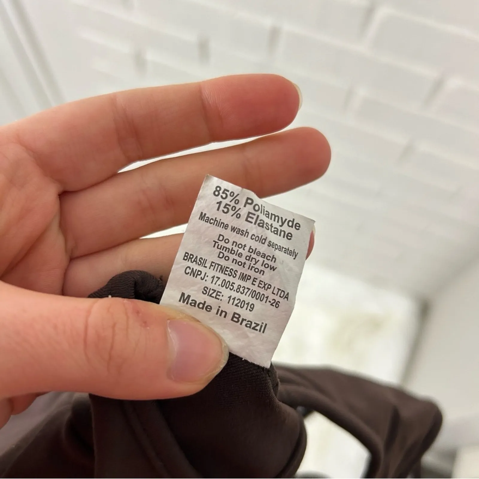 Booty by Brabants Cropped Performance Tank Top Size S/M - Image 2