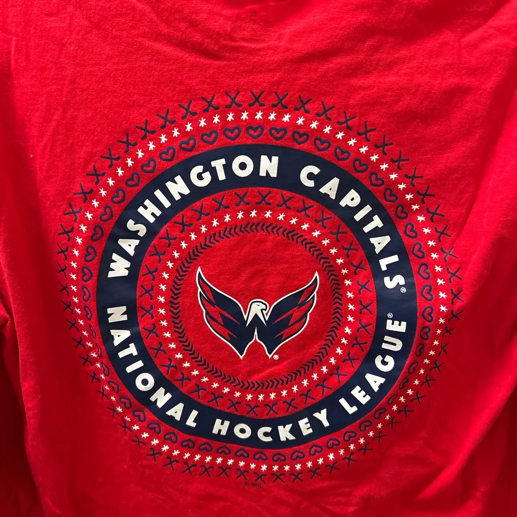 Champion Red Long Sleeve Tee - Image 4