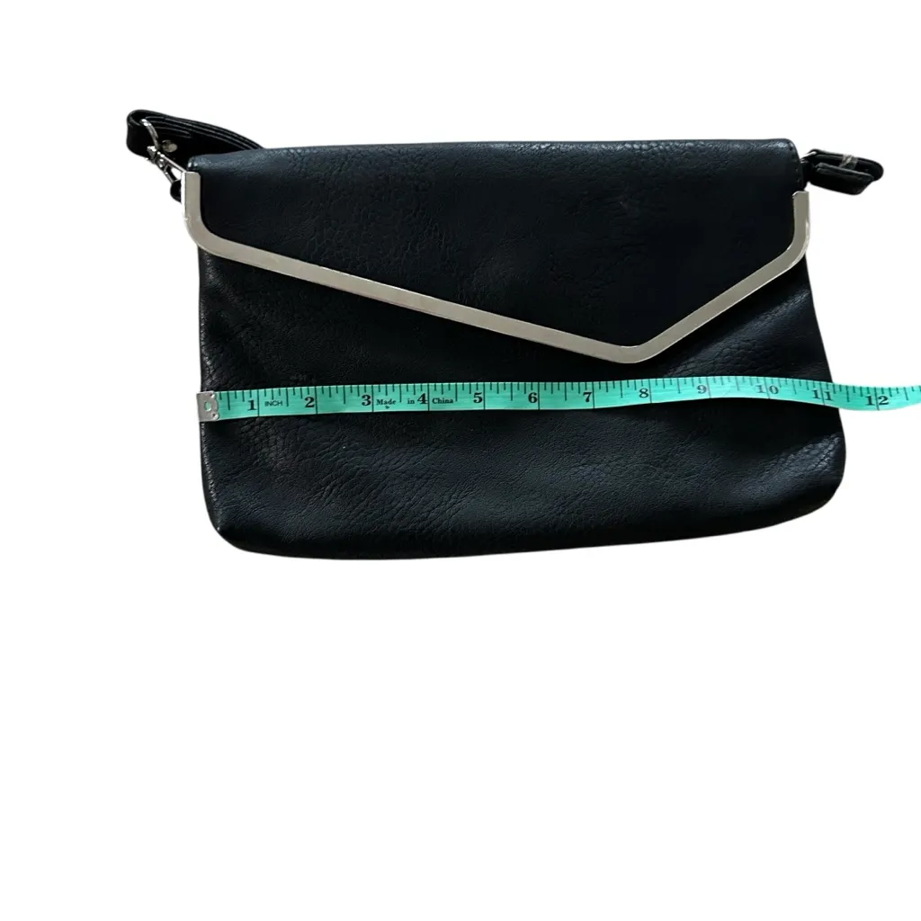 Charming Charlie Black Wristlet Clutch - Image 4