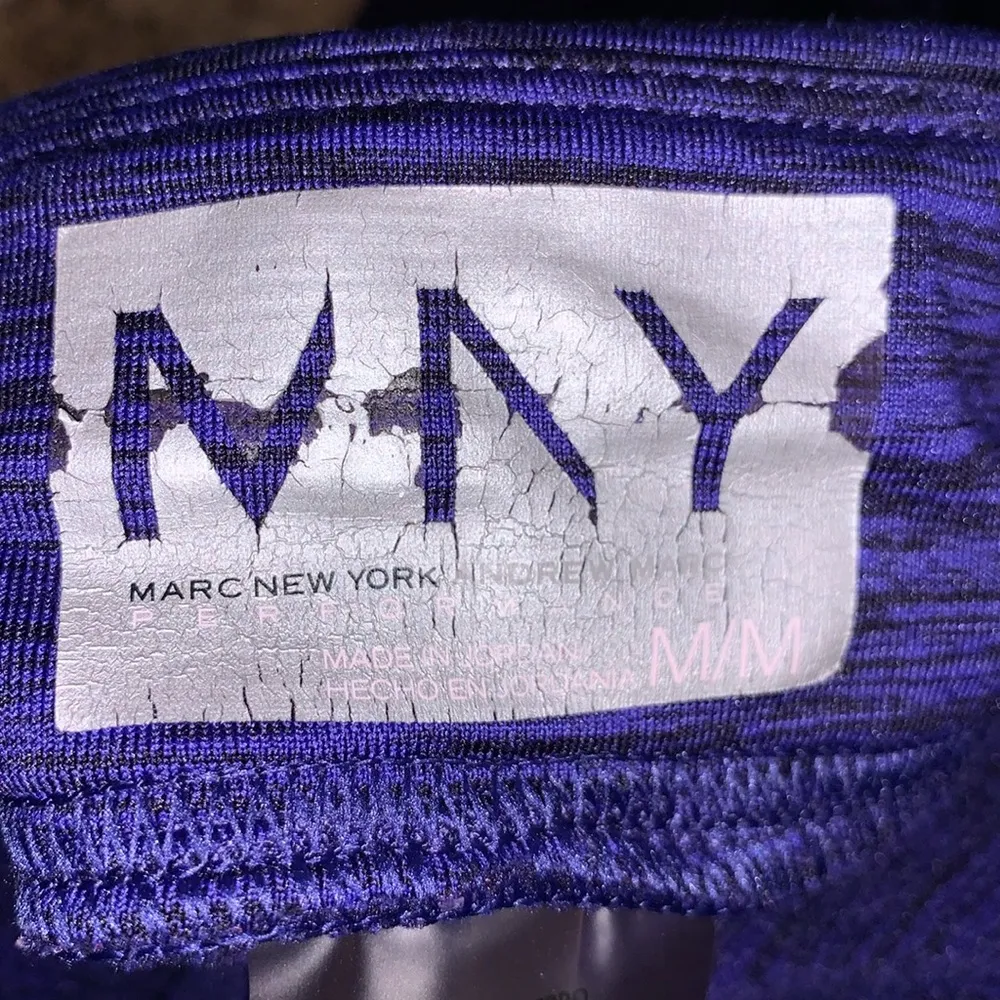 Marc New York Vibrant purple ankle length athletic casual leggings - Image 11