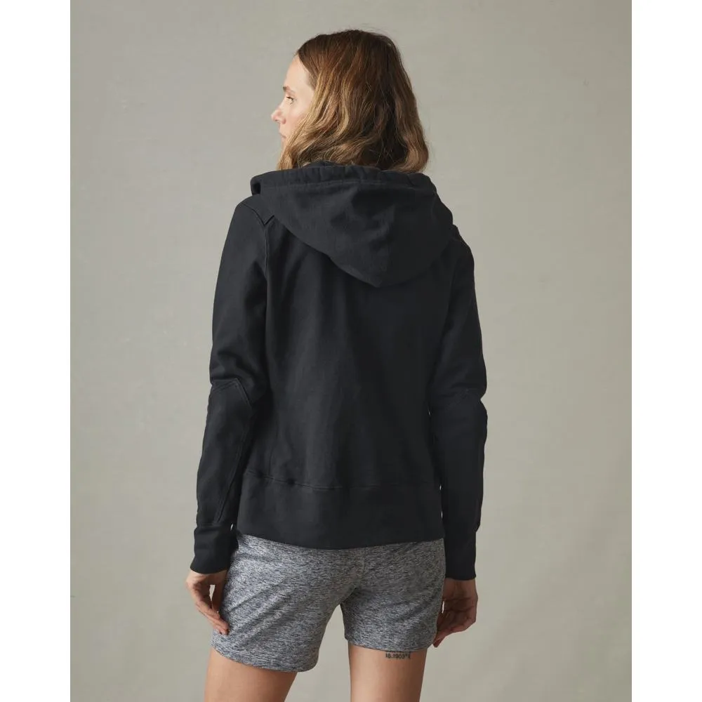 American Giant Black Classic Full Zip Fleece Hoodie Size Medium - Image 2