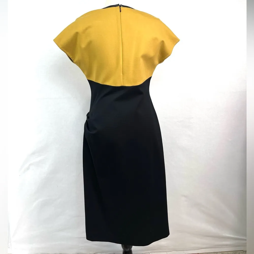 Anne Klein Colorblock Ponte Sheath Dress Size 10 - Image 7