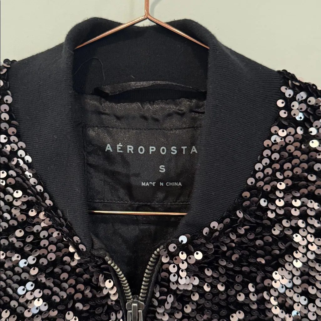 Aeropostale sparkly sequined Jacket. - Image 3