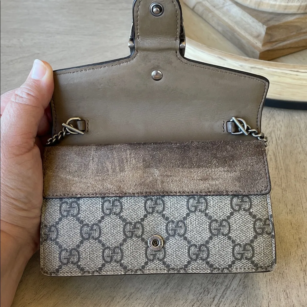 Gucci Supreme Monogram Super Mini Dionysus Shoulder Bag - Image 8