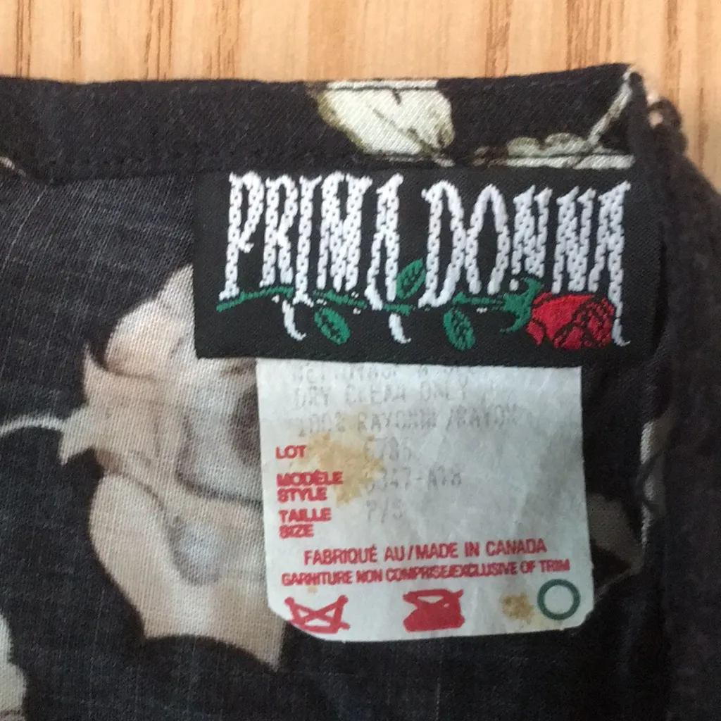 2 Womens Mini Skirts Animal Print/Floral Dressy Casual Black Cream Size Small - Image 5