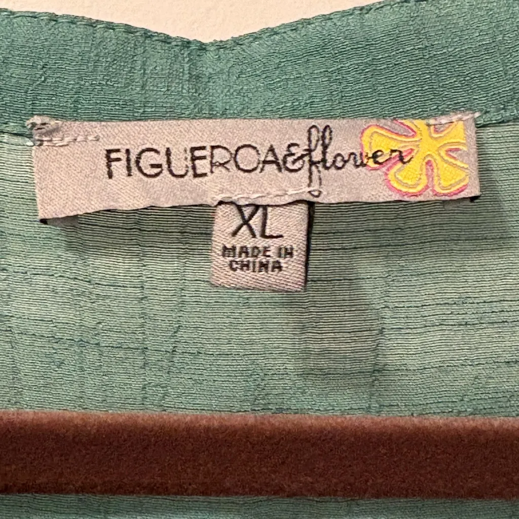 Figueroa & Flower Anthropologie Boho Midi Dress Size XL NWT - Image 2