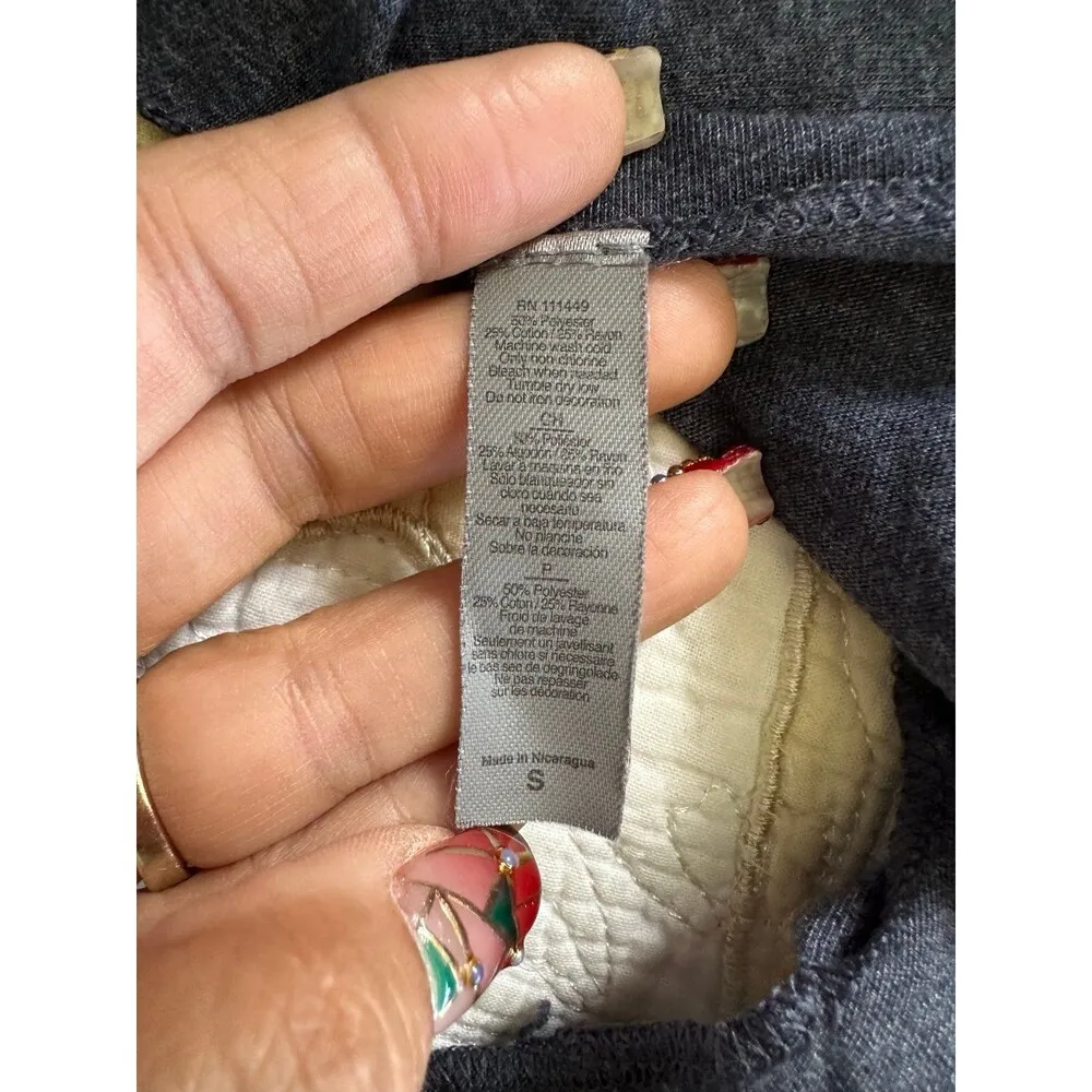 He Hi Au Ke Kula O Kamehameha Moku O Keawe Overlock Stitch Hem Tank Top S Blue - Image 4