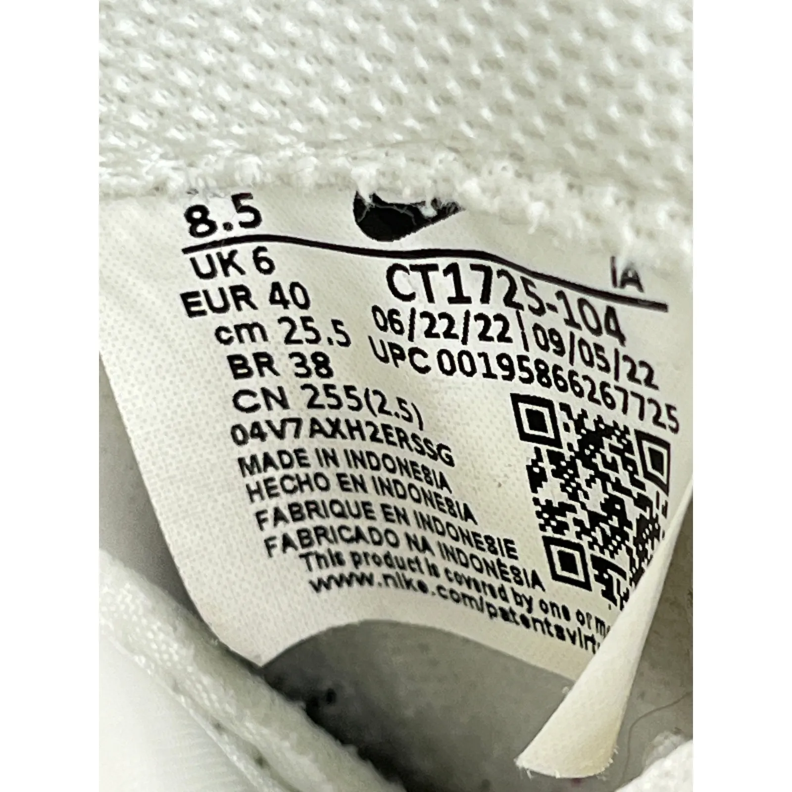 Nike Court Royale 2 Mid CT1725-104 White/Rush Pink Women’s US 8.5 (2022) - Image 11