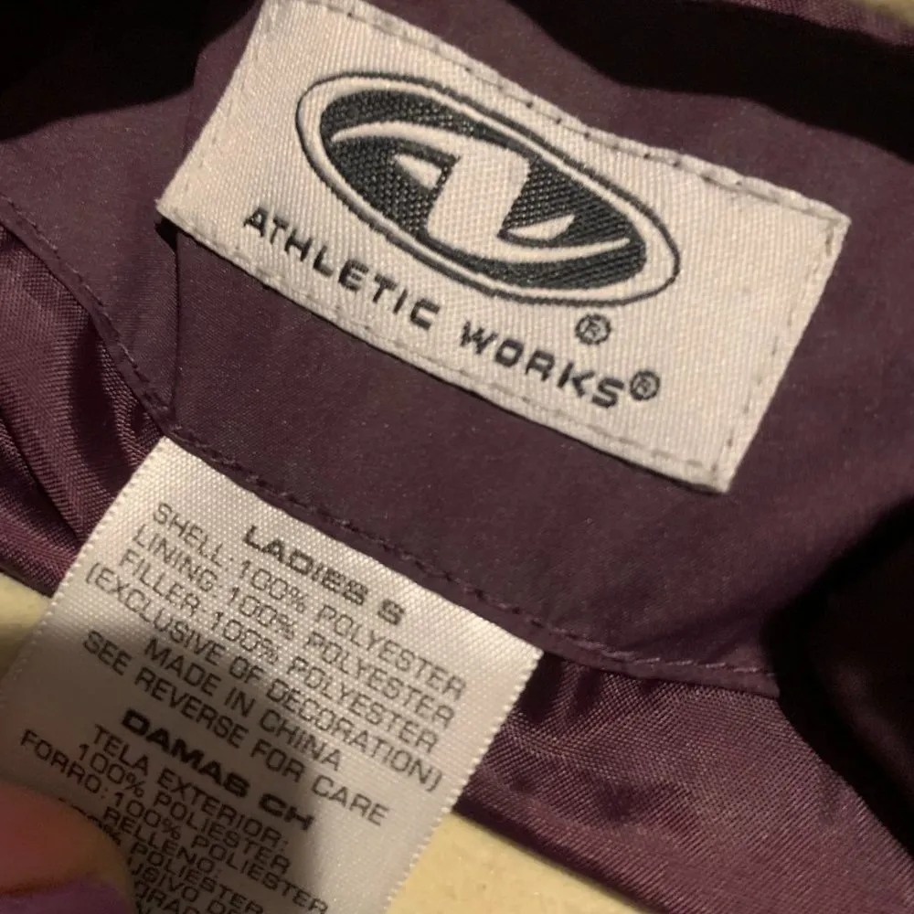 athletic works winter puffer coat S - Image 2