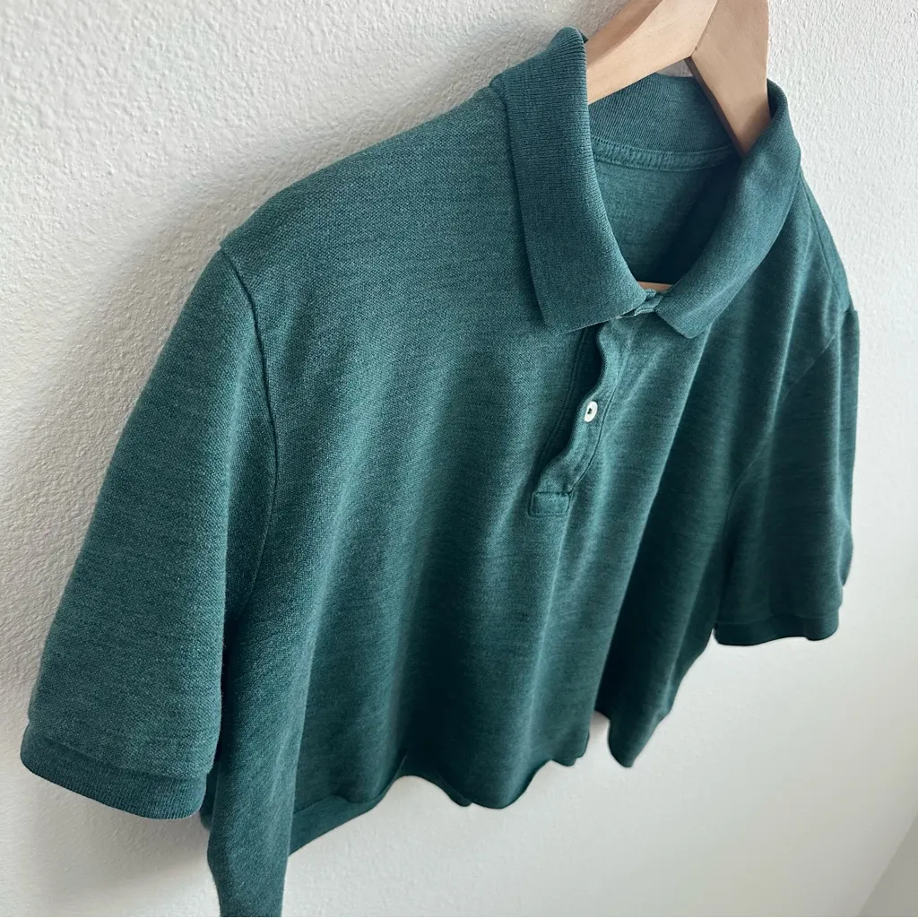 American Eagle Outfitters Cropped Polo - Image 3