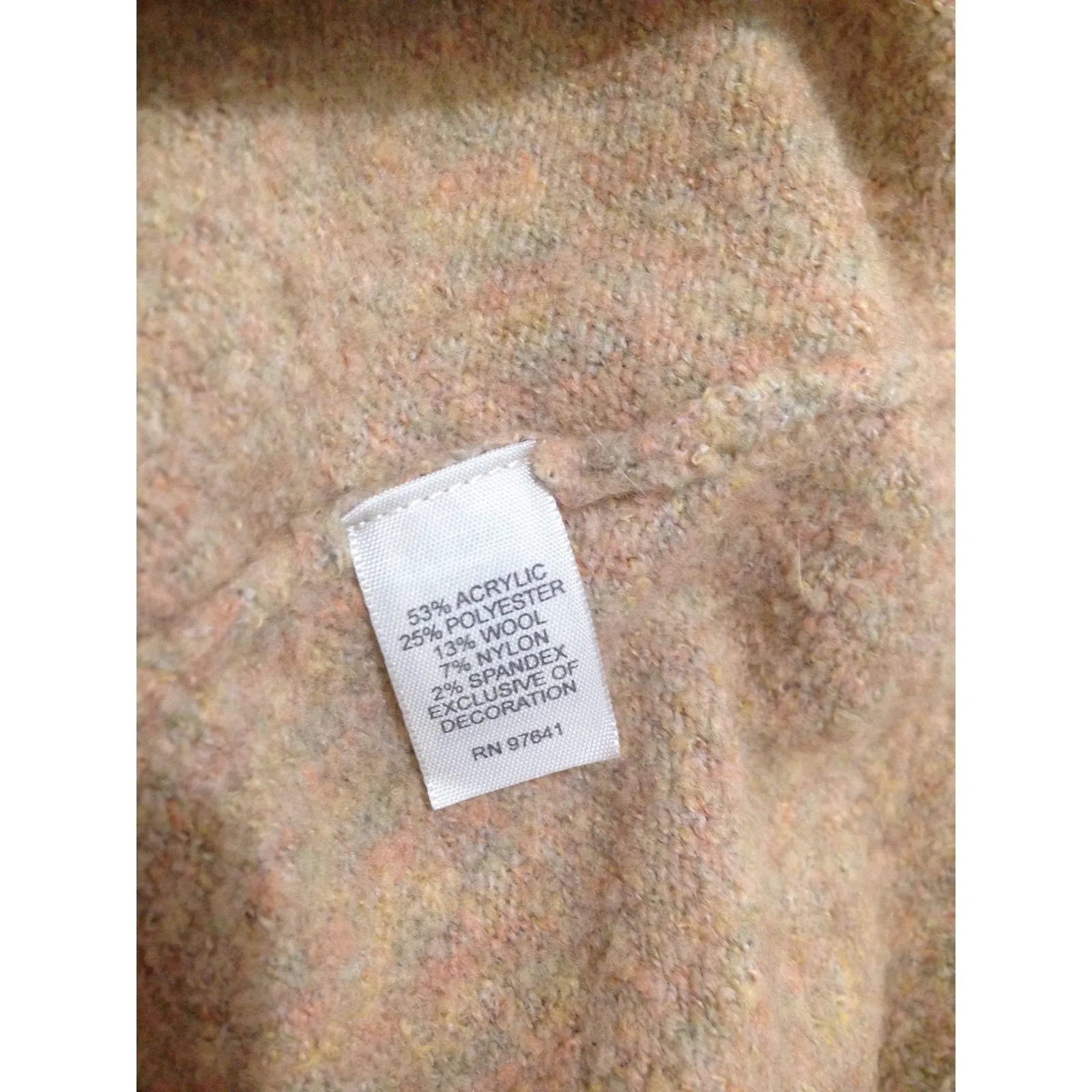 Women's Colorful Shabby Chic Cardigan Sweater by J.Jill, Size: XS #19 - Image 6