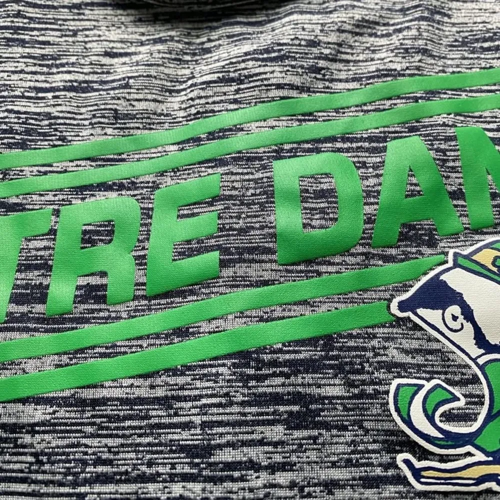 gray and green Notre Dame athletic tank top Size M - Image 11