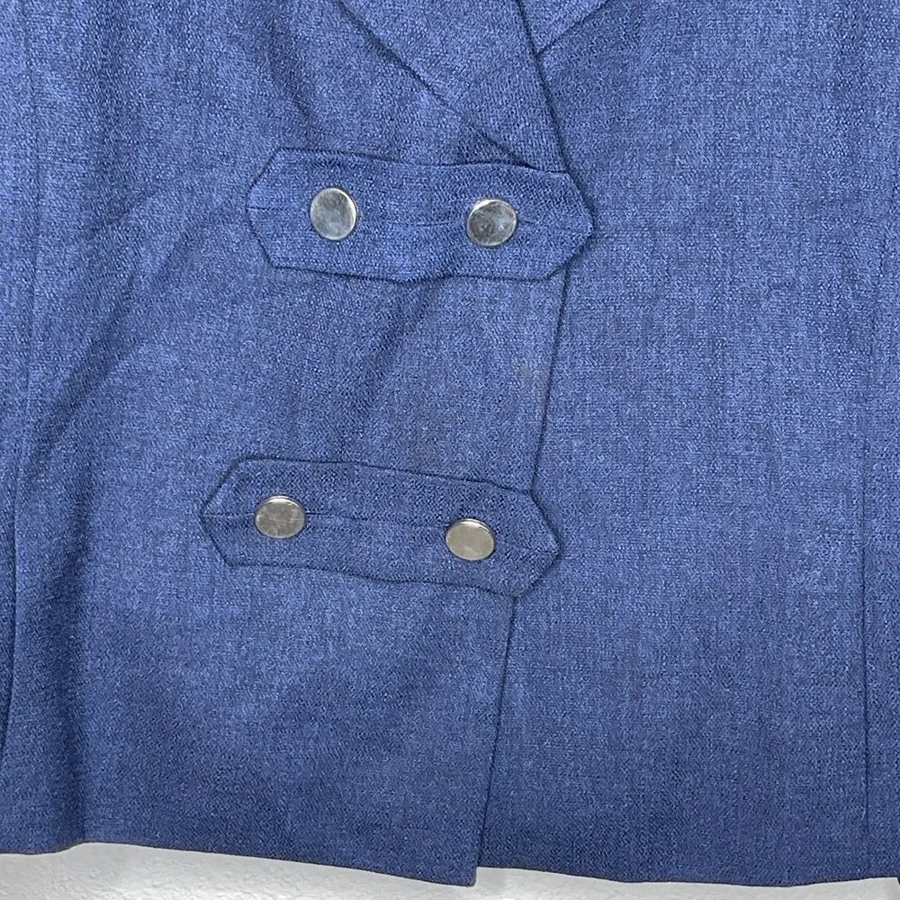 Vintage Judith Hart‎ Blazer Blue Size 16 - Image 5