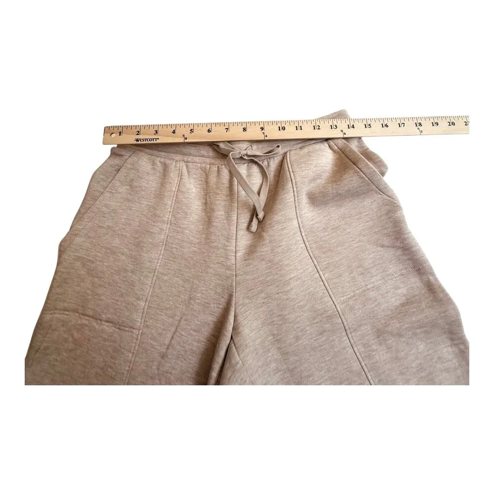 Haven Well Within JOGGER PANTS Women's SM Oatmeal Pockets 28 - Image 4
