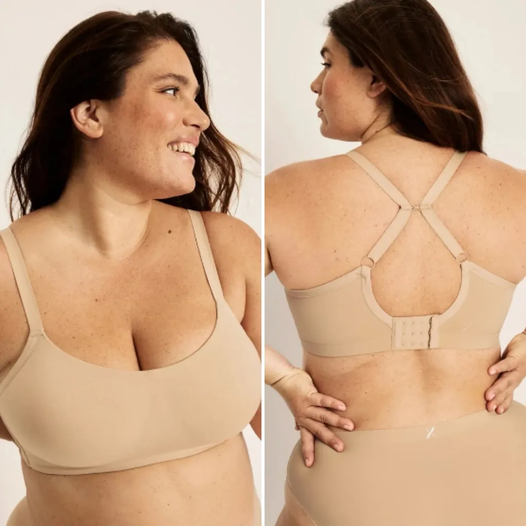 KNIX The One&Only Scoop Bra in Warm Sand Size XXXL 42A - Image 2