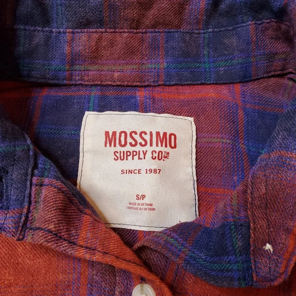Mossimo Supply Co. Flannel Top Red - Image 8